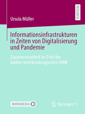 cover image of Informationsinfrastrukturen in Zeiten von Digitalisierung und Pandemie